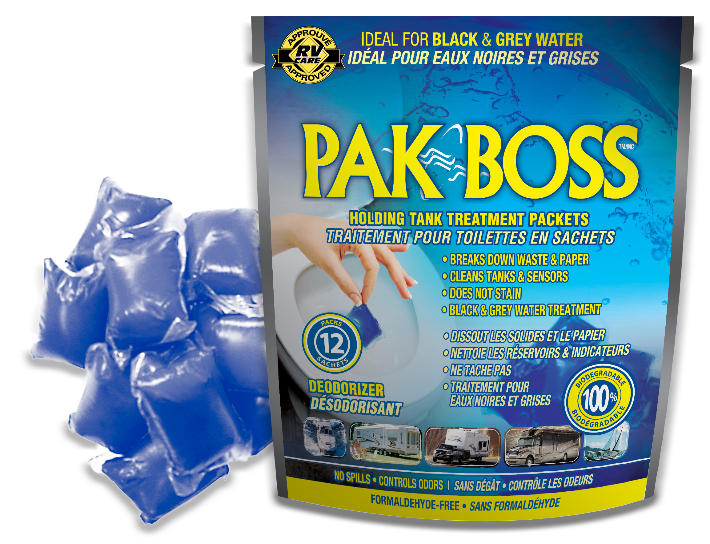 HOLDING TANK TREATMENT / DEODORIZER