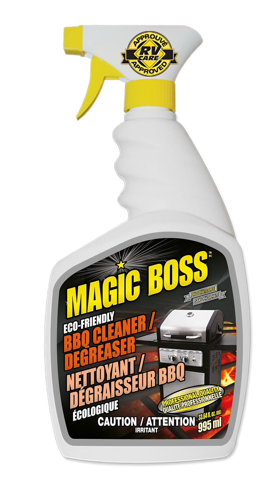 NETTOYANT / DÉGRAISSEUR BBQ (995ml)